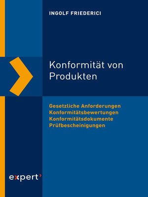 cover image of Konformität von Produkten